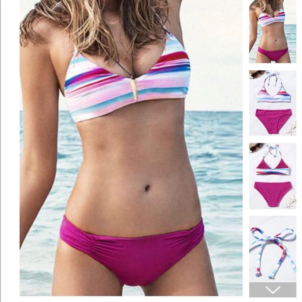 Halter bikini size M